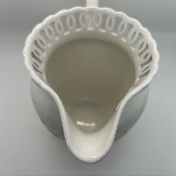 Royal Albert Old Country Roses 6.5" Pitcher Reticulated Rim Porcelain - Picture 8 of 9